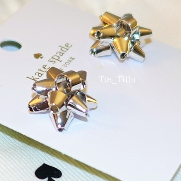 kate spade Jewelry - Kate Spade Bow Studs 🎉Host Pick🎉